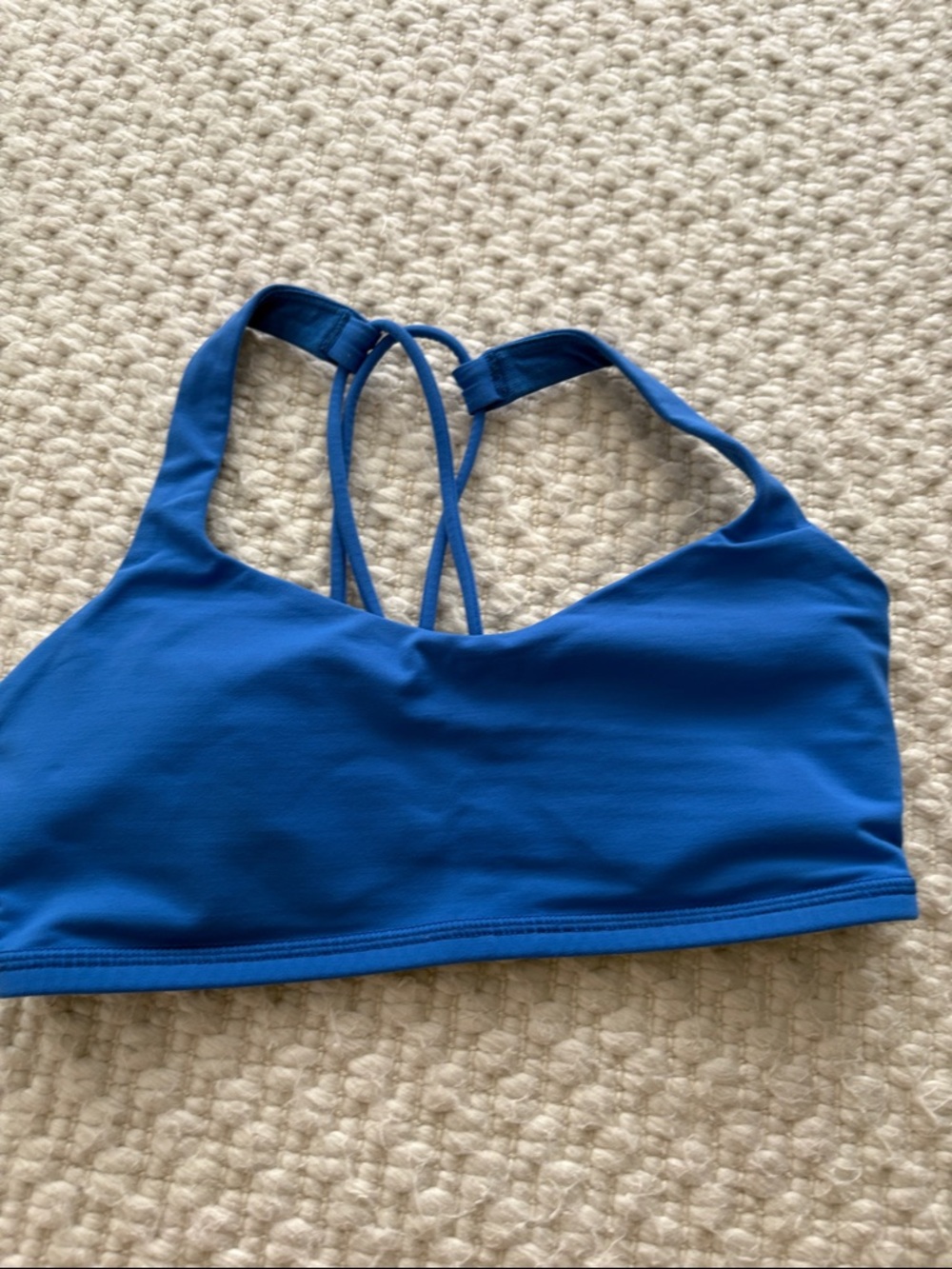 Lululemon Blue Strappy Women's Swim Top 6